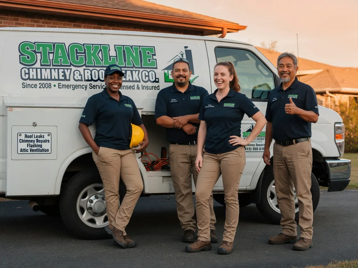 Chimney flashing repair company in Plumerville, AR
